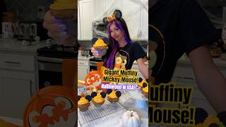 Zrobiłam muffiny z Myszką Mickey na Halloween w USA 🧡🎃🇺🇸 polkawusa babeczki przepisy [upl. by Netsriik]