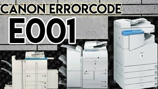 CANON ERRORCODE E001  E001 E000001 tiwari11 [upl. by Kokoruda]