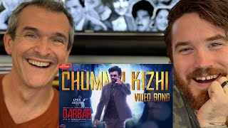 DARBAR Tamil  Chumma Kizhi Video Song  Rajinikanth  REACTION [upl. by Nosidam]