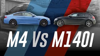 M4 CP vs M140i  M Power vs M Performance [upl. by Sedecrem348]