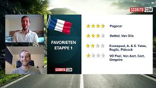 Scorito Daily Preview Tour de France  Etappe 1 [upl. by Adok127]