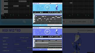 二つの MIDI WizardHIP HOP amp RAPF MINOR04 unison midiwizard daw [upl. by Ayotan]