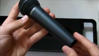 Behringer XM 8500 Mikrofon Review  Unboxing [upl. by Cattima863]