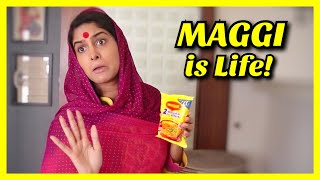 When Maggi Noodles are Life  Chotu  Anisha Dixit  Rickshawali [upl. by Aikaj]