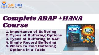 12 Introduction to Table Buffering in ABAP [upl. by Atiloj]