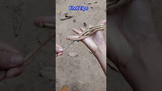 Amazing Coiling Knot Easy Release practical ropework ropetutorial knottutorial [upl. by Adnor]