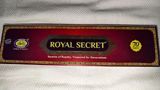 Royal secret insence agarbatti 😊 review 👍 [upl. by Knowles]