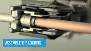 LOKRING Single Ring Solder free tube connections for refrigerant lines 1080p [upl. by Lothario]