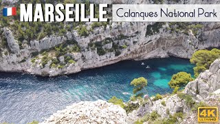 🇫🇷 Marseille visiting the Calanques National Park  4K [upl. by Seem906]