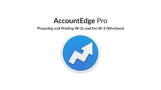 Preparing W2s and W3 using AccountEdge for Windows [upl. by Hnahc66]