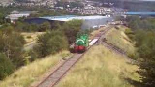 Ivor The Engine heads North through Blaenavon Town [upl. by Welby87]