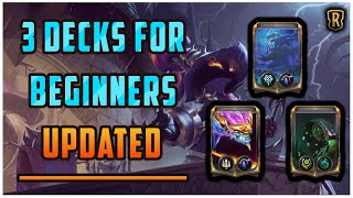 Climb the Ranks Discover the Best Beginner Decks for Legends of Runeterra 2023 [upl. by Annhoj271]