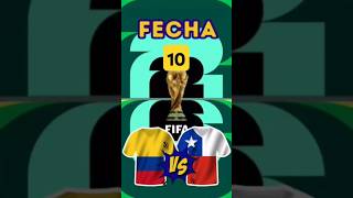 COLOMBIA VS CHILE  ELIMINATORIAS SUDAMERICANAS NORTEAMÉRICA 2026 [upl. by Suter93]