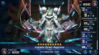 Icejade Gymir Aegirine new animation Yugioh Master Duel 151 [upl. by Acim]