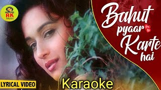 Bahut Pyaar Karte Hain Female Version Karaoke With Scrolling Lyrics Eng amp Hindi [upl. by Romain]