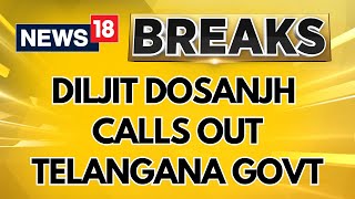 Diljit Dosanjh Calls Out Telangana Govt For Banning His Songs On Alcohol People Have Problems [upl. by Tiffani985]