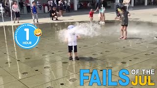 Best Fails of the July 🤡 Try Not To Laugh [upl. by Mikahs]