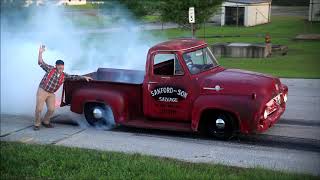 1955 Ford F100 quotJunkmanquot Hot Rod Patina Pickup TraditionalHotRodcom [upl. by Fulmer625]