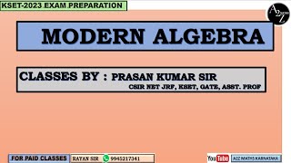 KSET CLASSES  MATHEMATICAL SCIENCES  NUMBER THEORY TEST [upl. by Lim]