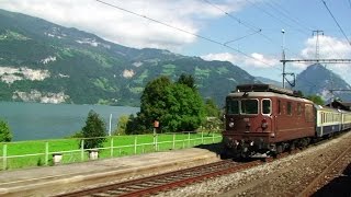 Swiss Railways  Golden Pass Train  Interlaken to Zweisimmen [upl. by Adirahs]