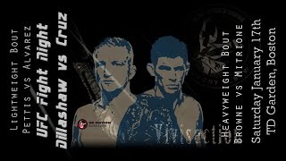 The MMA Vivisection  UFC Boston Dillashaw vs Cruz picks odds amp analysis [upl. by Jocelin616]