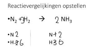 3hv reactievergelijkingen opstellen [upl. by Aleunam]