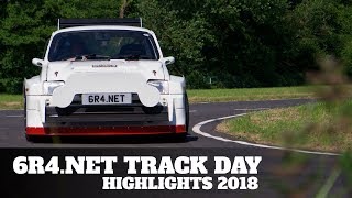 Highlights of the 2018 6R4net Group B Rally Track Day at Curborough Sprint Course [upl. by Chrysler714]