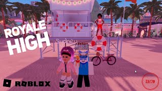 COMPLETING QUEST 1 WAVE 2 IN ROYALE HIGH WAVE 2 QUESTS IN DIAMOND BEACH  CASTLE EVENTS  ROBLOX [upl. by Alyled]