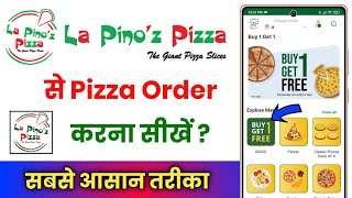 La Pinoz Pizza Se Online Pizza Order Kaise Kare  How To Order La Pinoz Pizza Online [upl. by Martelli]