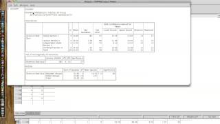 2 1 ANOVA oneway part1 PSPP [upl. by Nylessoj]