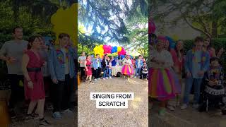 Vocal Coach and her students sing SINGING FROM SCRATCH Theme Song [upl. by Ahsiuqal]