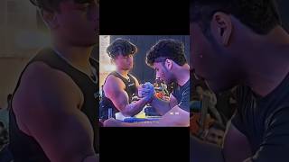 Aryan Kandari and power arm wrestling edit boxing trending motivation shorts [upl. by Alfredo456]