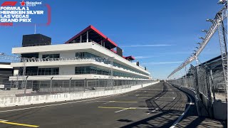 Las Vegas Grand Prix track walk and construction updates October 2024 [upl. by Neale]