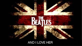 And I love Her  THE BEATLES  Subtitulada Inglés Español [upl. by Nered59]