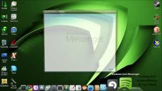 How To Get Cool Windows 7  8 Desktop with Animated Wallpaper Rocketdock and Custom Icons [upl. by Thorwald292]