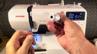 THREAD YOUR MACHINE CORRECTLY Janome JW8100 amp use the right bobbin video 327 [upl. by Aneek]