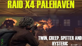 Dead Frontier 2  NEW RAID PALEHAVEN X4 SOLO quotTWIN SPITTER CREEP amp HYSTERIC I Gameplay Español [upl. by Innattirb]