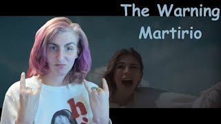 Reaction THE WARNING MARTIRIO Music Video [upl. by Asenab]