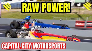 Dragsters Raw Power Great American USA Bracket Racing 2023 Drag Racing at Montgomery Int Dragway [upl. by Hamil601]