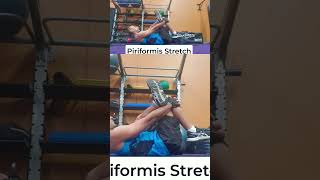 piriformis stretch mobility stiffness sciatica [upl. by Ynwat]