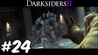 Darksiders II  Gameplay Walkthrough Part 24  The Ivory Citadel Jamaerah the Scribe Boss Fight [upl. by Ayerf540]