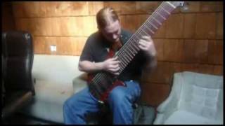 10 string Pathologic Technical Death metal Viraemia [upl. by Yesdnyl968]