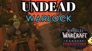 World of Warcraft Classic Hardcore  Undead Warlock  Books and Spiders [upl. by Felic]