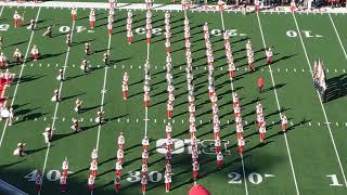 Cornhusker Marching Band the Pride of all Nebraska  Football Saturday  Memorial Stadium Lincoln [upl. by Ettore]