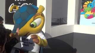 Fuleco 2014 FIFA World Cup in Brazil Official Mascot  Video [upl. by Eylloh167]