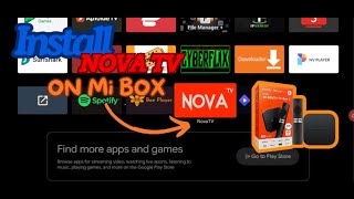 How to install Nova TV APK on Mi Box Any Android TV Box or Firestick [upl. by Bowe]