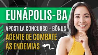 Apostila para Agente de Combate às Endemias Concurso Eunápolis  BA 2024 [upl. by Ursel]