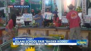 Saddle up for the 2024 Iolani School Fair quotRaider Rodeoquot [upl. by Trescha]