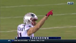 Tom Brady to Julian Edelman to Dorsett for the game winning Touchdown pass  Patriots  Eagles [upl. by Norvol]