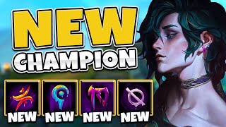 NEW CHAMPION HWEI IS THE STRONGEST AP CHAMPION IVE EVER PLAYED 10 ABILITIES [upl. by Anoi]